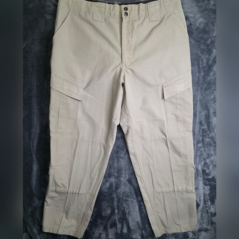 Propper Mens Uniform Tactical Ripstop Cargo Work Pant Stretch Waist Size 36 ...